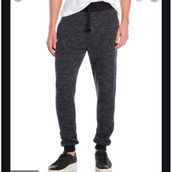 NWT MENS SHERPA JOGGERS DARK GRAY